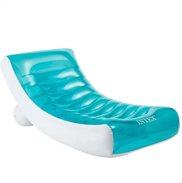 INTEX Rockin Lounge XXL Luftmatratze Pool Liege Schwimmsessel 188x99 cm INTEX Rockin Lounge XXL Luftmatratze Pool Liege Schwimmsessel 188x99 cm