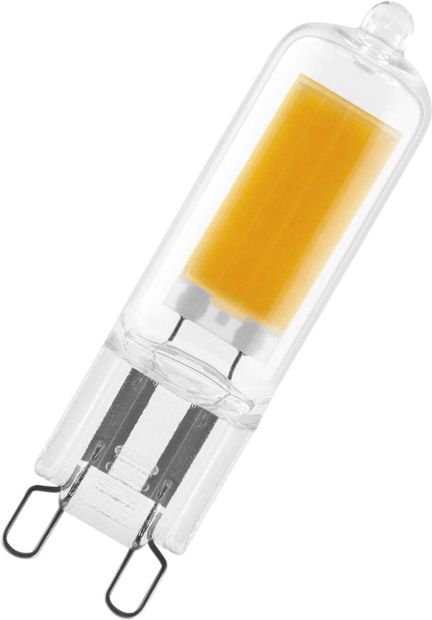 OSRAM LED Base PIN Sockel G9 Stiftsockellampe Warmweiß 20W Klar [2er]