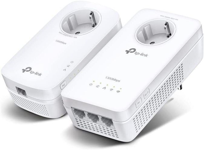 TP-LINK TL-WPA8631P AV1300 Powerline Adapter Kit Dualband Steckdose WLAN [B-WARE]
