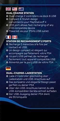 Gioteck DC4 Charge Station Ladestation mit Zwei Anschlussmöglichkeiten [B-WARE]