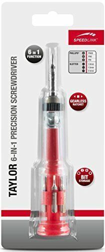 Speedlink TAYLOR 6-in-1 6-teiliges Präzisionswerkzeug - Precision Screwdriver Speedlink TAYLOR 6-in-1 6-teiliges Präzisionswerkzeug - Precision Screwdriver