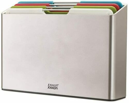 Joseph Joseph 60187 Folio 4-teiliges Set Schneidebretter mit Aufsteller Joseph Joseph 60187 Folio 4-teiliges Set Schneidebretter mit Aufsteller