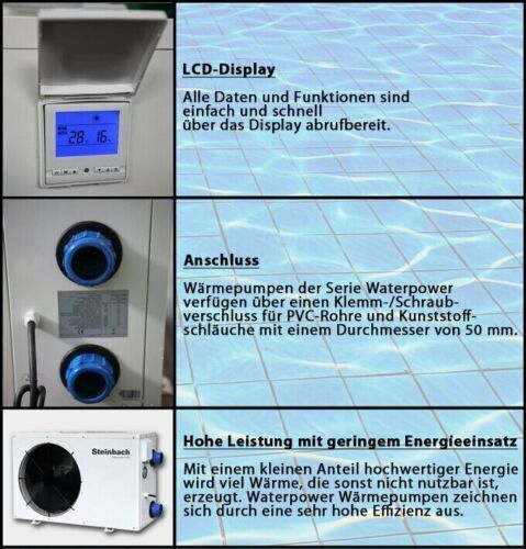 Steinbach Wärmepumpe Luft Wasser Full Inverter Wärmetäuscher [B-WARE]