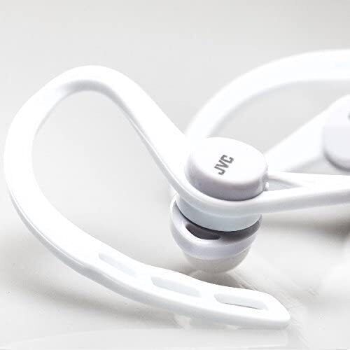 JVC Sport Kopfhörer Bluetooth In-Ear Kabellos Headset mit Mikrofon Weiß