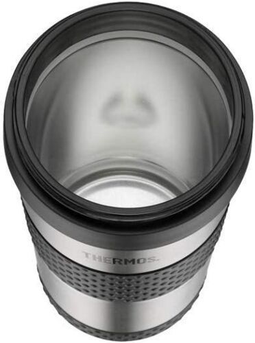 THERMOS Thermobecher Isolierbecher Travel Mug Kaffeebecher 420ml Edelstahl THERMOS Thermobecher Isolierbecher Travel Mug Kaffeebecher 420ml Edelstahl