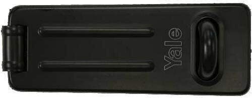 YALE Überfalle Tür Riegel Sicherheitsfalle 90x35 mm abschließbar