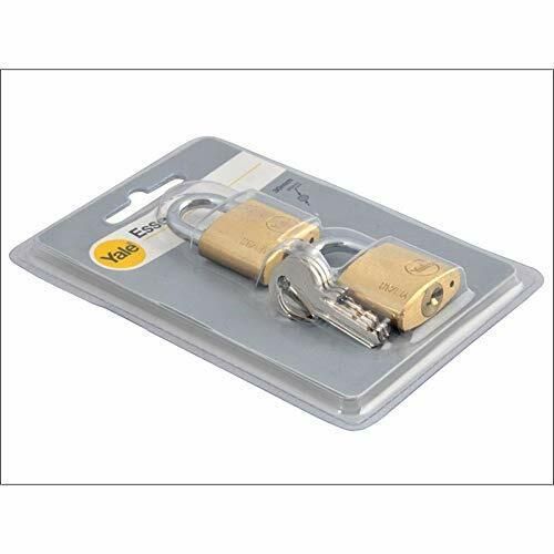 Yale Vorhängeschloss Vorhangschloss 30mm Bügelschloss Innen Koffer Schloss [2er-Pack]