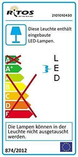 LED Ovalarmatur Ovalleuchte Wandleuchte Licht Lampe REV 5,5W Weiß