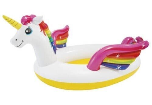 Intex Kinderpool Einhorn Planschbecken XXL Spray Pool Schwimmbecken Intex Kinderpool Einhorn Planschbecken XXL Spray Pool Schwimmbecken