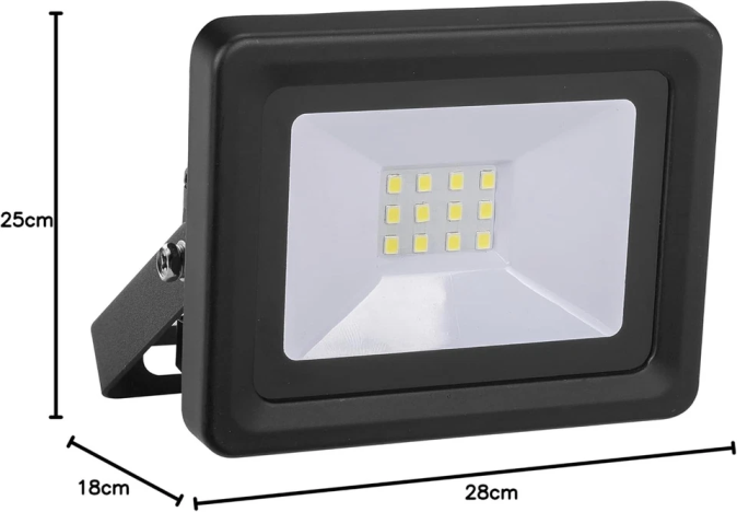 as-Schwabe Optiline Chip-LED Arbeitsleuchte 10W 900lm Baustrahler Flutlicht as-Schwabe Optiline Chip-LED Arbeitsleuchte 10W 900lm Baustrahler Flutlicht