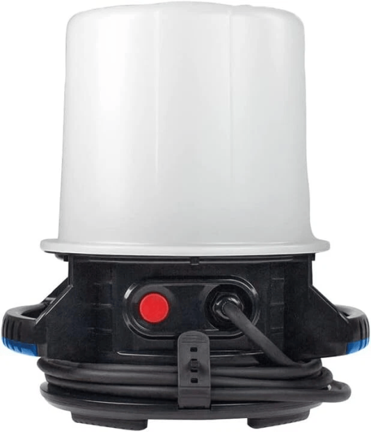 as–Schwabe 360° LED Rundumleuchte 70W 6000lm mit 2 Schutzkontaktsteckdose