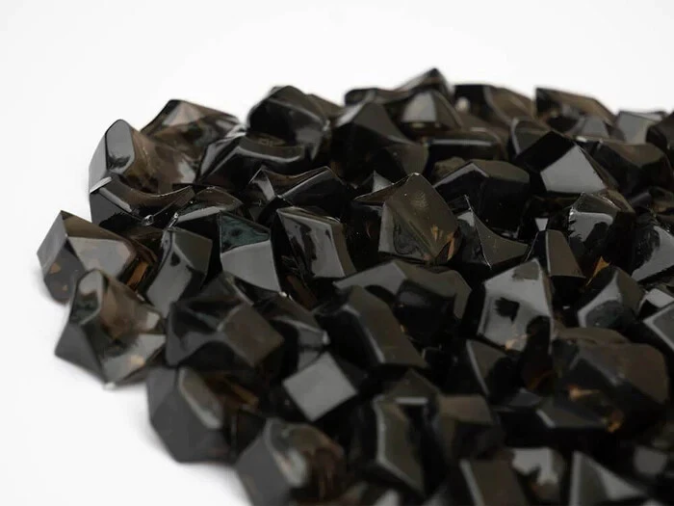 Napoleon Premium Crystal Element Elektrokamin kamindeko dunkle Rauchkristalle