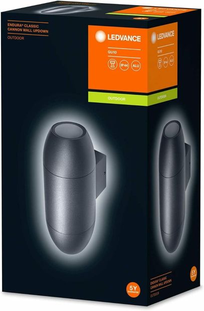 LEDVANCE ENDURA CANNON Wall LED Wandleuchte GU10 Leuchtmittel LEDVANCE ENDURA CANNON Wall LED Wandleuchte GU10 Leuchtmittel
