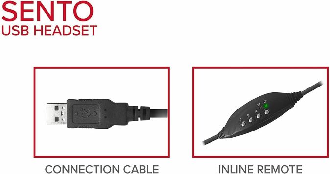Speedlink SENTO USB Headset – Stereo-PC-Headset mit Kabelfernbedienung Speedlink SENTO USB Headset – Stereo-PC-Headset mit Kabelfernbedienung
