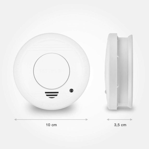 Smartwares Feuerlöscher Brandschutz Set mit 2 Rauchmelder Smartwares Feuerlöscher Brandschutz Set mit 2 Rauchmelder