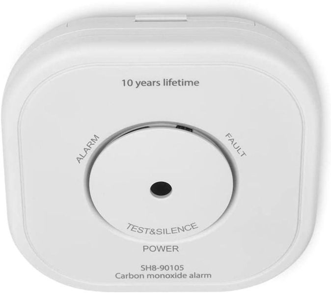 Smartwares SH8-99111 Funk Rauchmelder + CO Warnmelder Gasmelder Set 10 Jahre Batterie