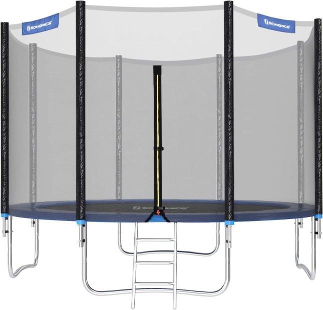 SONGMICS Trampolin Ø 366 cm Gartentrampolin mit Sicherheitsnetz bis 150 kg SONGMICS Trampolin Ø 366 cm Gartentrampolin mit Sicherheitsnetz bis 150 kg