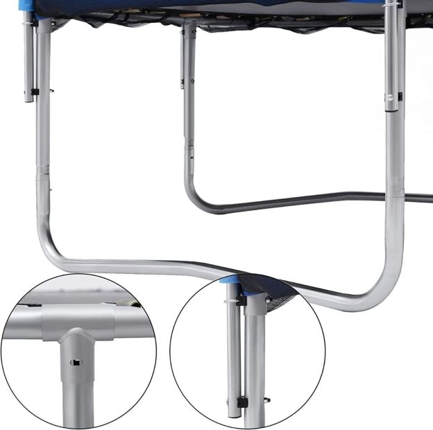 SONGMICS Trampolin Ø 366 cm Gartentrampolin mit Sicherheitsnetz bis 150 kg SONGMICS Trampolin Ø 366 cm Gartentrampolin mit Sicherheitsnetz bis 150 kg