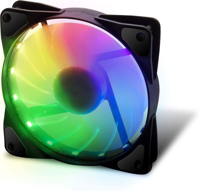 Speedlink Myx LED Fan Kit 2 x Lüfter mit RGB-Beleuchtung inkl. Fernbedienung [2er]