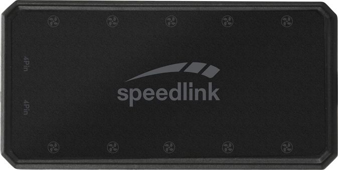 Speedlink Myx LED Fan Kit 2 x Lüfter mit RGB-Beleuchtung inkl. Fernbedienung [2er]