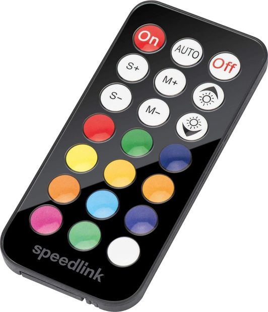 Speedlink Myx LED Fan Kit 2 x Lüfter mit RGB-Beleuchtung inkl. Fernbedienung [2er]