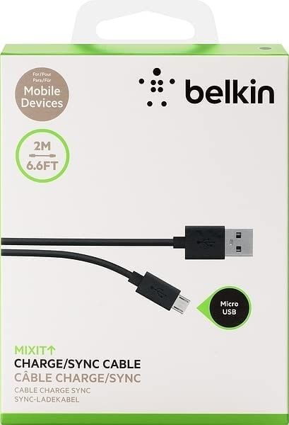 Belkin Belkin Mixit Micro-USB auf USB-A Kabel Datenkabel Ladekabel 2m Belkin Belkin Mixit Micro-USB auf USB-A Kabel Datenkabel Ladekabel 2m