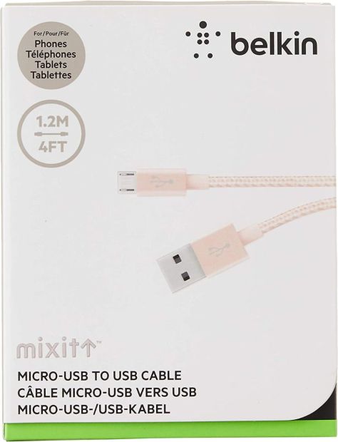 Belkin Mixit Micro-USB auf USB-A Kabel Datenkabel Ladekabel 1,2 m Belkin Mixit Micro-USB auf USB-A Kabel Datenkabel Ladekabel 1,2 m