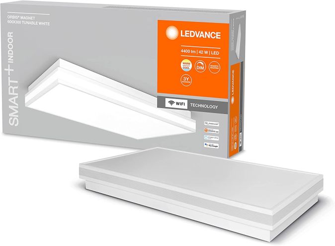LEDVANCE ORBIS MAGNET SMART+ Wi-Fi Deckenleuchte 42W 60 x 30 cm