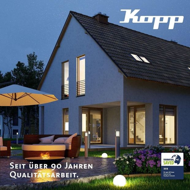 Kopp 4-Fach Energiestation Gartensteckdose 1.5 m Steinsteckdose