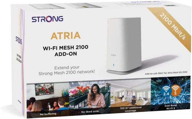 STRONG Atria Wi-Fi Mesh Home 2100 ADD-ON WLAN Verstärker [B-WARE]