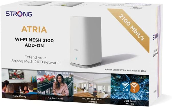 STRONG Atria Wi-Fi Mesh Home 2100 ADD-ON WLAN Verstärker [B-WARE]