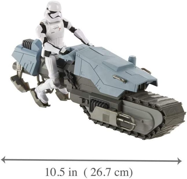 Hasbro Star Wars Galaxy of Adventures Erste Ordnung Fahrer und Treadspeeder Hasbro Star Wars Galaxy of Adventures Erste Ordnung Fahrer und Treadspeeder