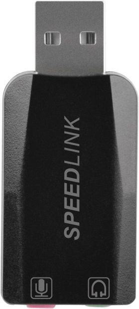 Speedlink (B-WARE)   Vigo USB -Soundkarte mit Mikrofon- und Kopfhörereingang
