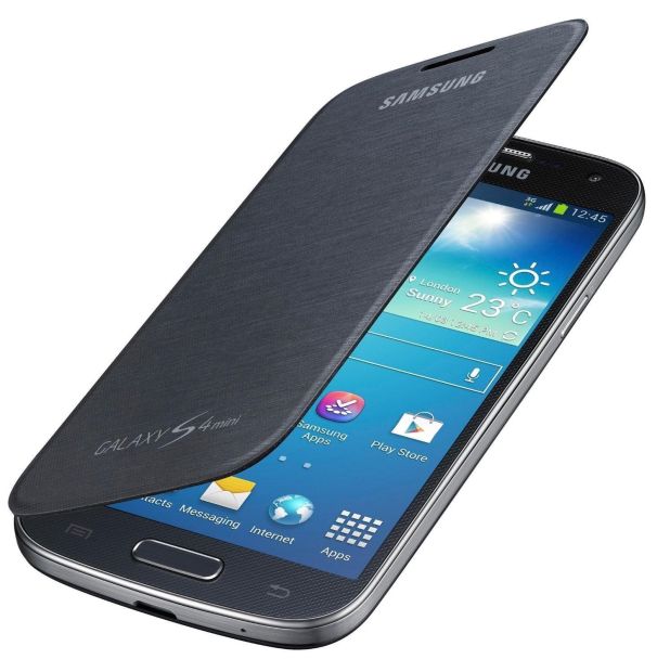 Samsung Original Flip Handyhülle für Galaxy S4 Mini Schutzhülle