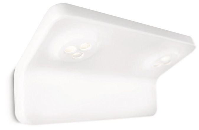 PHILIPS InStyle, Wandleuchte VANITAS mit 7,5W inklusive Leuchtmittel 2-flammig
