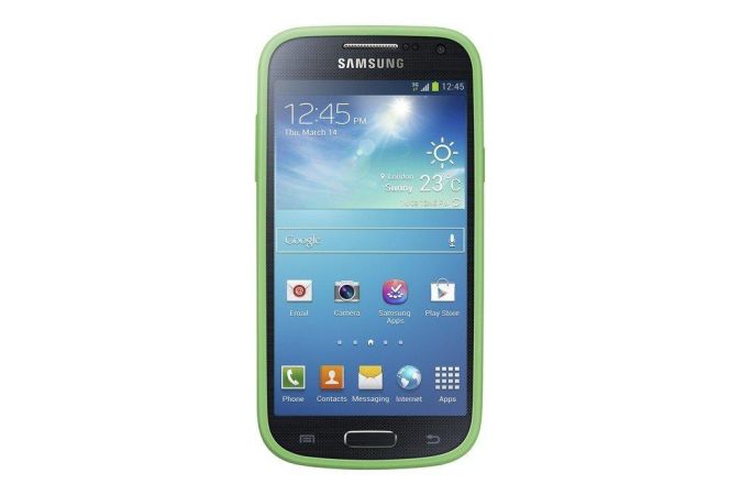 Samsung Schutzhülle Case Cover für Galaxy S4 Mini - Limette Samsung Schutzhülle Case Cover für Galaxy S4 Mini - Limette