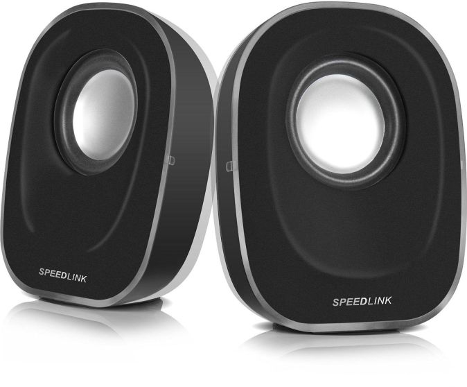 Speedlink Topica PC-Lautsprecher (5 Watt RMS Ausgangsleistung Speedlink Topica PC-Lautsprecher (5 Watt RMS Ausgangsleistung
