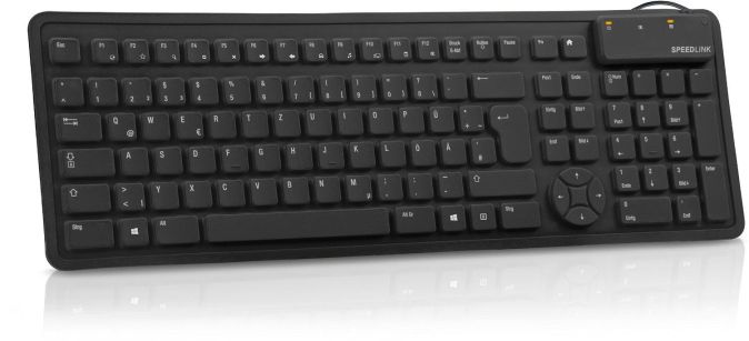 Speedlink (B-WARE) Rugg flexible Silikon Tastatur Speedlink (B-WARE) Rugg flexible Silikon Tastatur