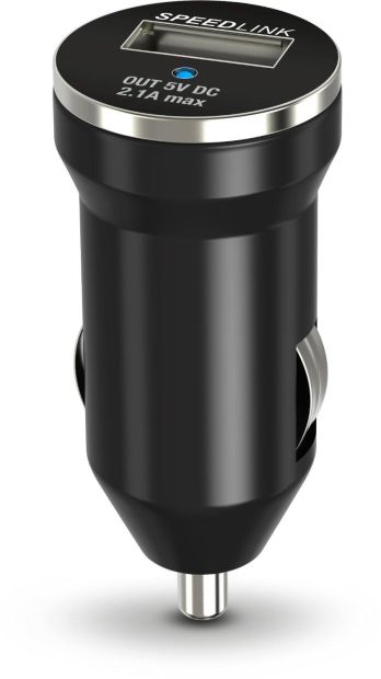Speedlink Pecos KFZ-Ladegerät mit 2.1A USB-Anschluss 