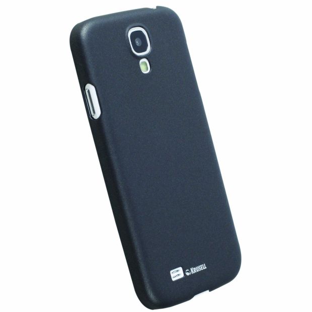 Krusell ColorCover Hülle / Samsung Galaxy S4 Tasche - Schutzhülle in schwarz