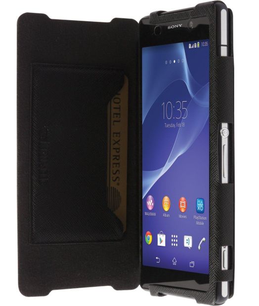 Krusell 75794 Malmö Flip Case für Sony Xperia Z2 schwarz Krusell 75794 Malmö Flip Case für Sony Xperia Z2 schwarz
