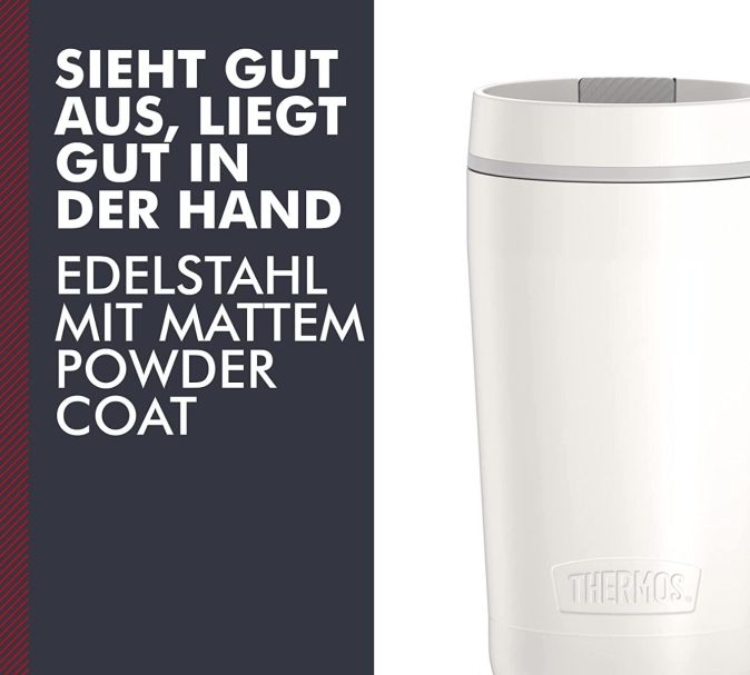 THERMOS Guardian Thermobecher Isolierbecher 0,35 L Weiß 