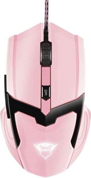 Trust Gaming Maus GXT 6 Tasten Mouse Ergonomisch Optisch PC Konsolen Maus