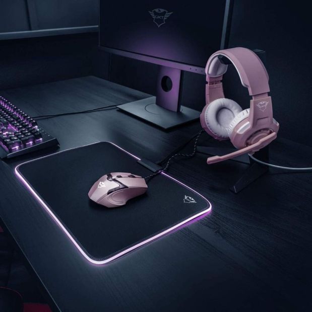 Trust Gaming Maus GXT 6 Tasten Mouse Ergonomisch Optisch PC Konsolen Maus