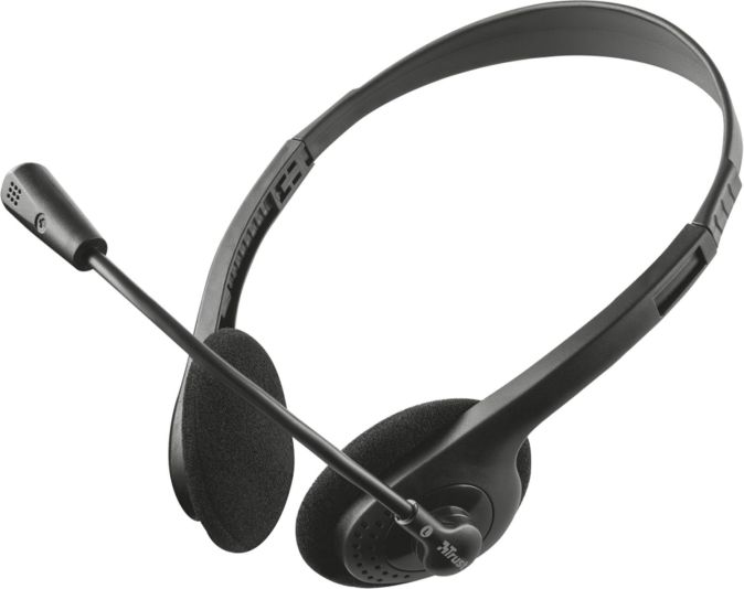 Trust Primo Chat Kopfhörer On Ear Kabelgebunden Headset mit Mikrofon Trust Primo Chat Kopfhörer On Ear Kabelgebunden Headset mit Mikrofon