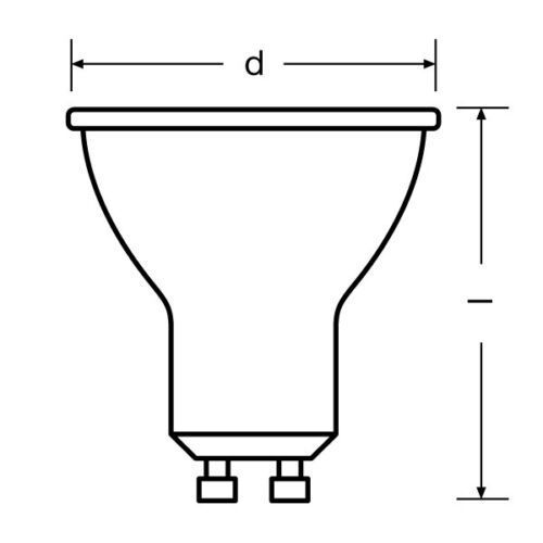 OSRAM GU10 32W LED Spot Dimmbar Reflektor Lampe OSRAM GU10 32W LED Spot Dimmbar Reflektor Lampe
