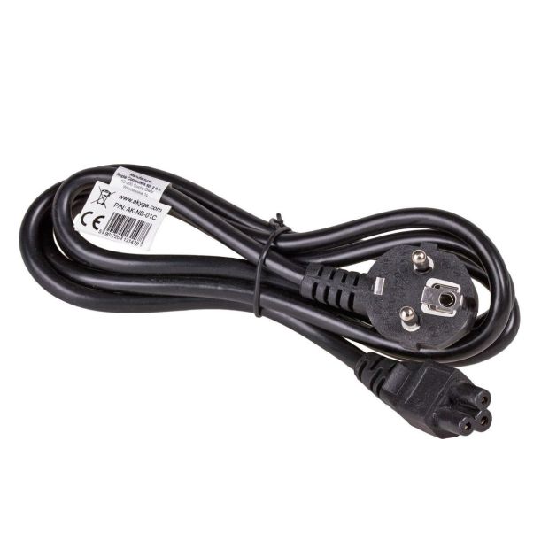 Laptop Ladegerät Akku Netzteil für PC Ladekabel Kaltgerätekabel 1.5m [B-WARE]