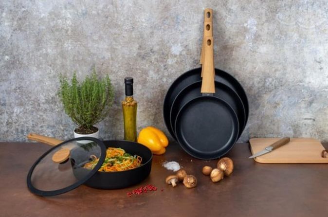 Sabatier Terra Pfannenset Schmorpfanne 24cm und 28 cm Sabatier Terra Pfannenset Schmorpfanne 24cm und 28 cm