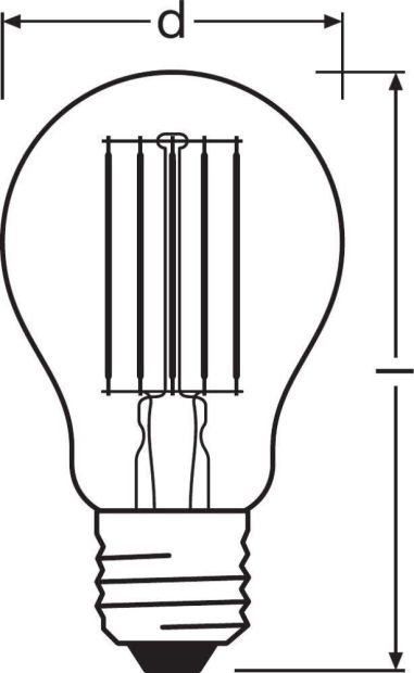 OSRAM LED Lampe STAR CLAS A E27 Dimmbar 100W Tageslicht Leuchte OSRAM LED Lampe STAR CLAS A E27 Dimmbar 100W Tageslicht Leuchte