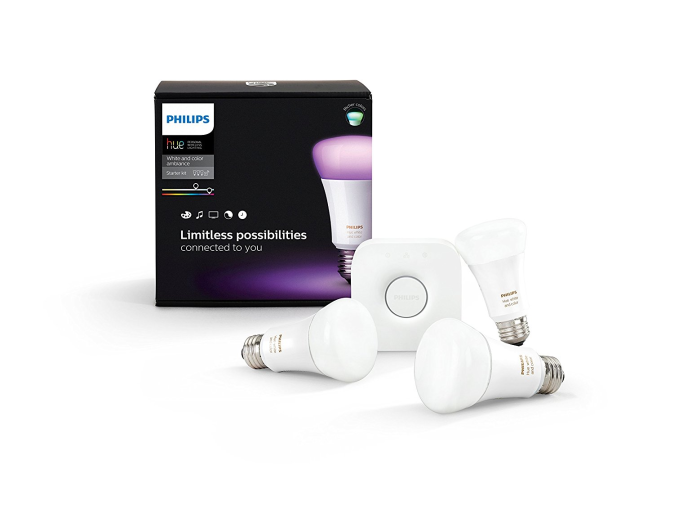 Philips Hue LED Lampe E27 Starter Set Dimmbar [3ER SET]
